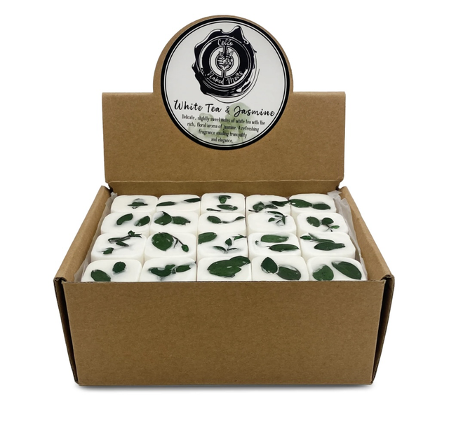 Cello white tea & jasmine wax melt