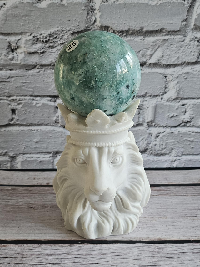 Sphère en Phoenix Stone – 340 g – Ø 6,5 cm