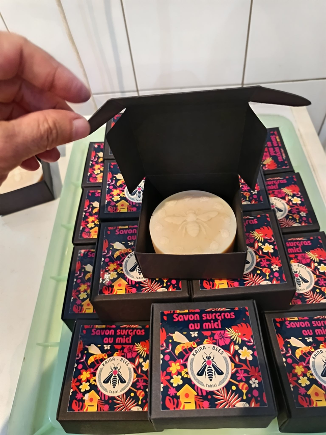 Savon au miel 
