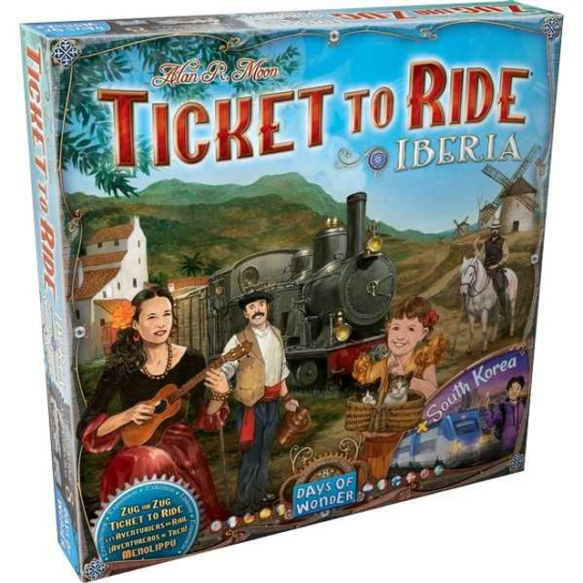 Ticket To Ride Map Collection: Iberica & South Korea