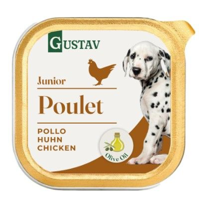 Terrine au poulet pour jeunes chiens 150Gr
