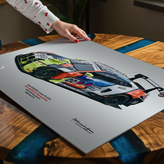 C240902 BMW M4 GT3 British GT 24 CenturyMotorsport #22