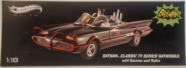 1966 Batmobile with Batman &amp; Robin