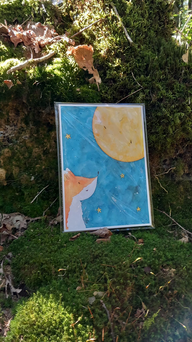 Reproduction A5 « Complicité Nocturne » 