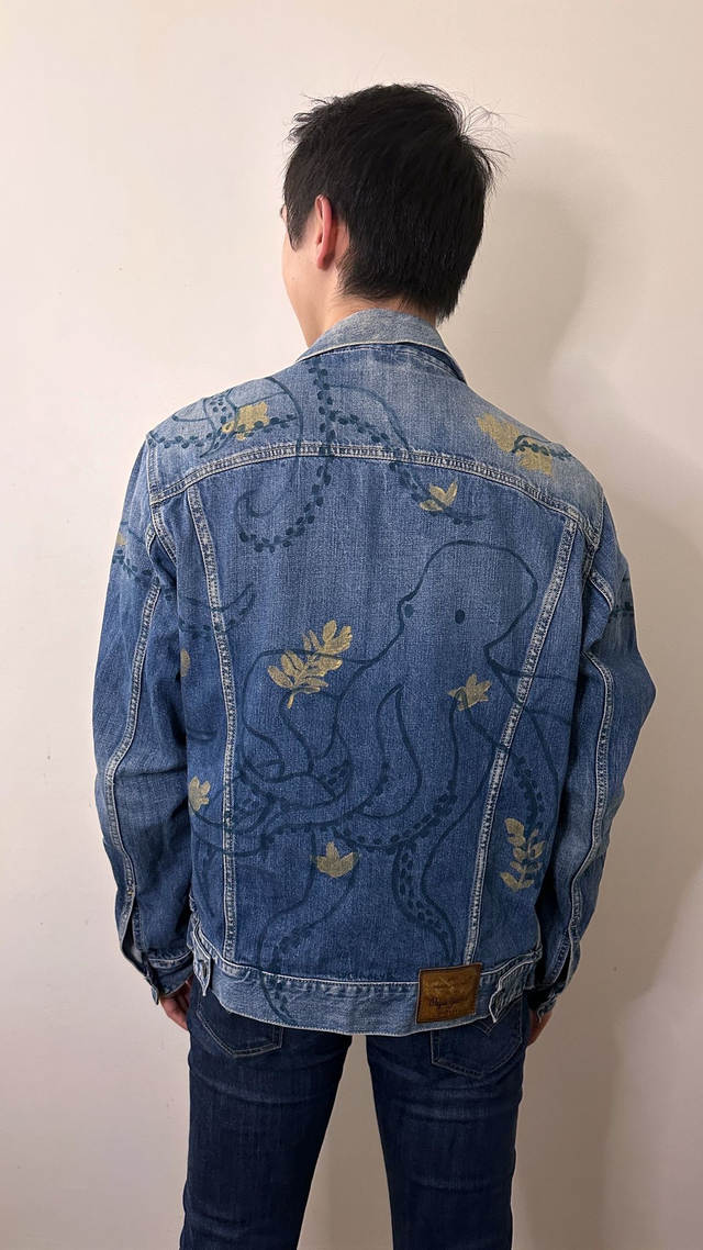 Vest en jean octopus