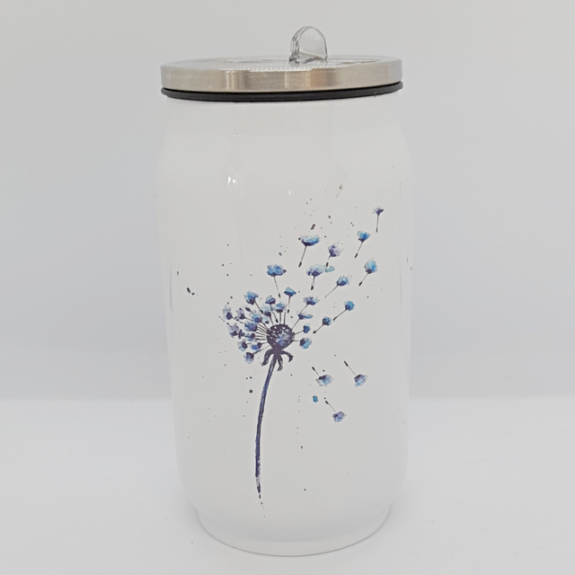 Dandelion Thermos Cup - Can shape  