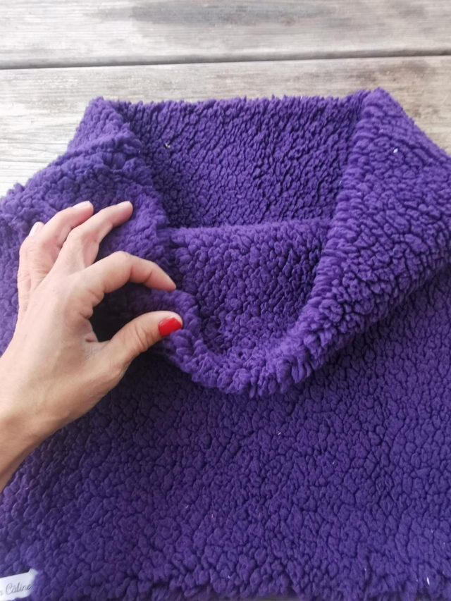 Snood LOUIS uni violet