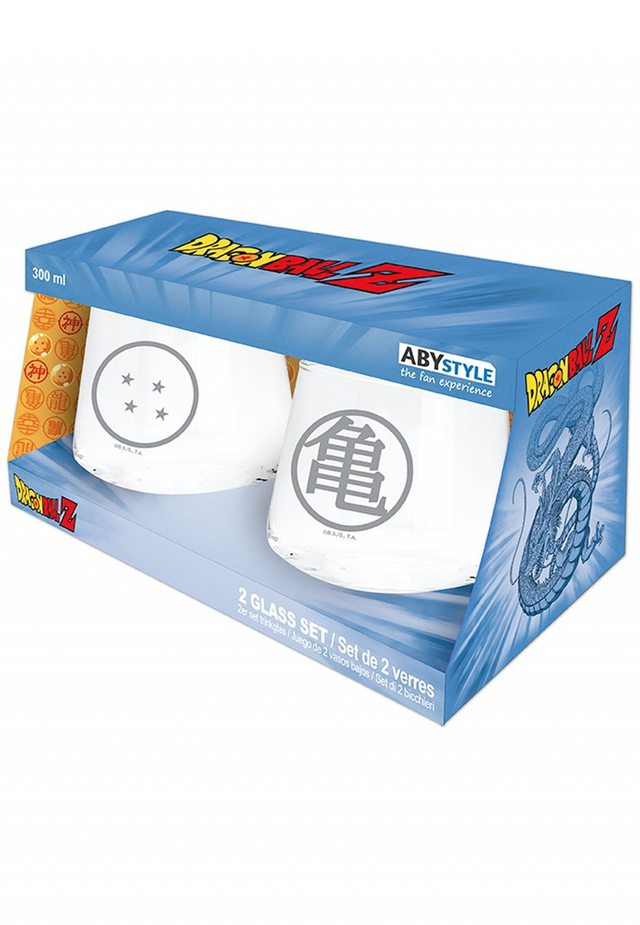 Dragon Ball Z: Set of 2 Crystal Glasses
