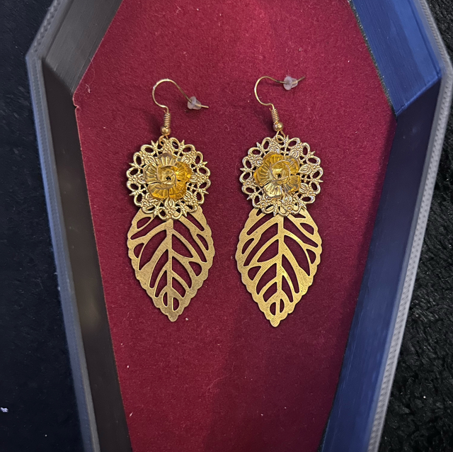 Autumnal earrings