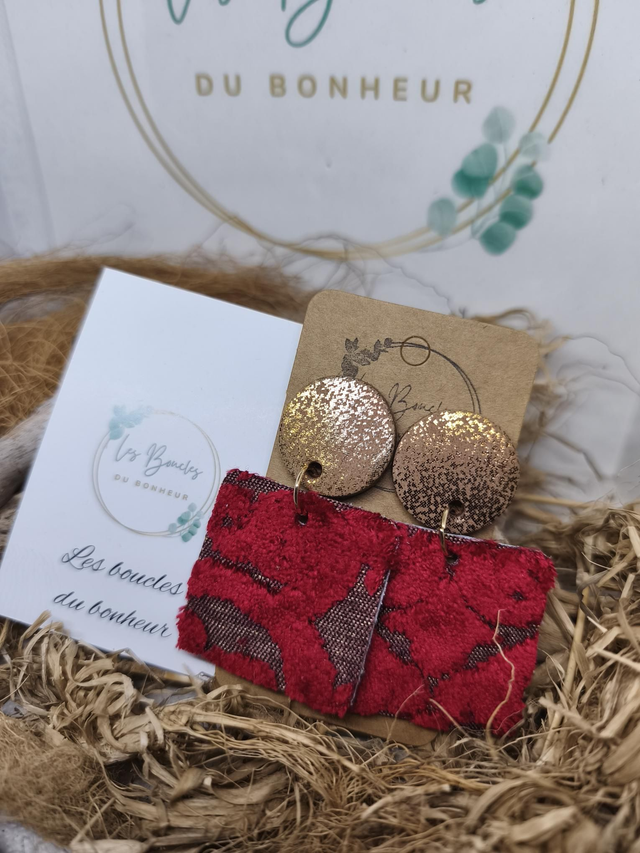 Boucles d'oreilles Perrine p055