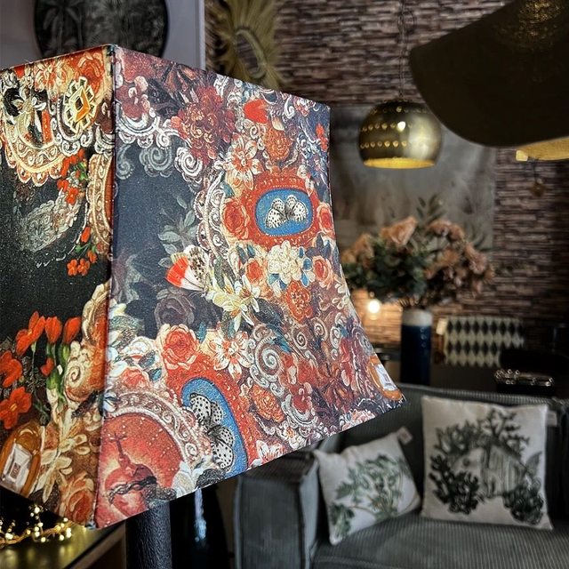 Abat jour pagode sans franges Prayer