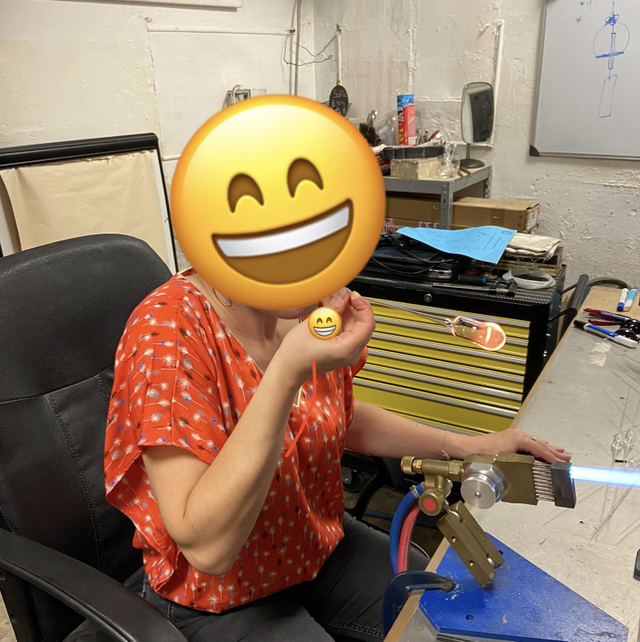 Atelier initiation soufflage de verre 