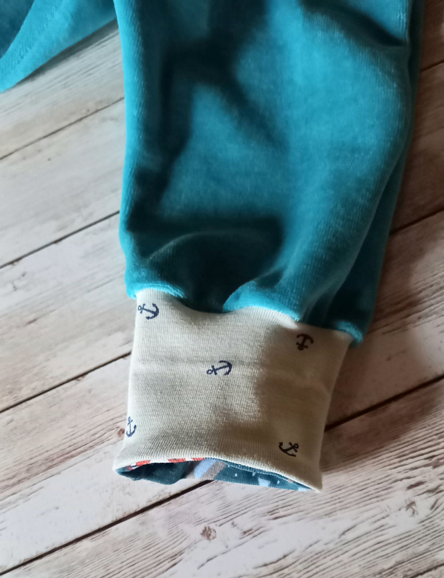 C* 6/9 MOIS Pantalon confort Évolutif "renards"