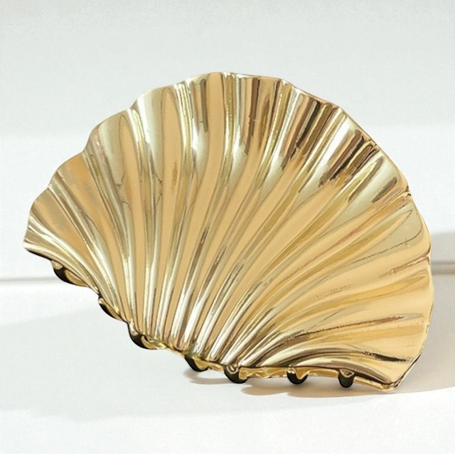 Pince à cheveux ARIEL | En métal doré 