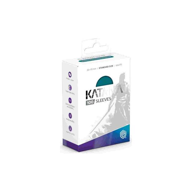 Katana 100 Sleeves Standard Ideal Fit Ultimate Guard - Great Wave