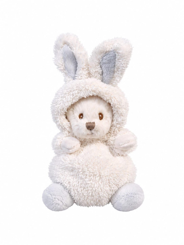 Bukowski Teddy - Ziggy - 15 cm - Weiss / Hellblau