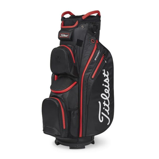 Titleist Cart 14 StaDry Black &amp; Red