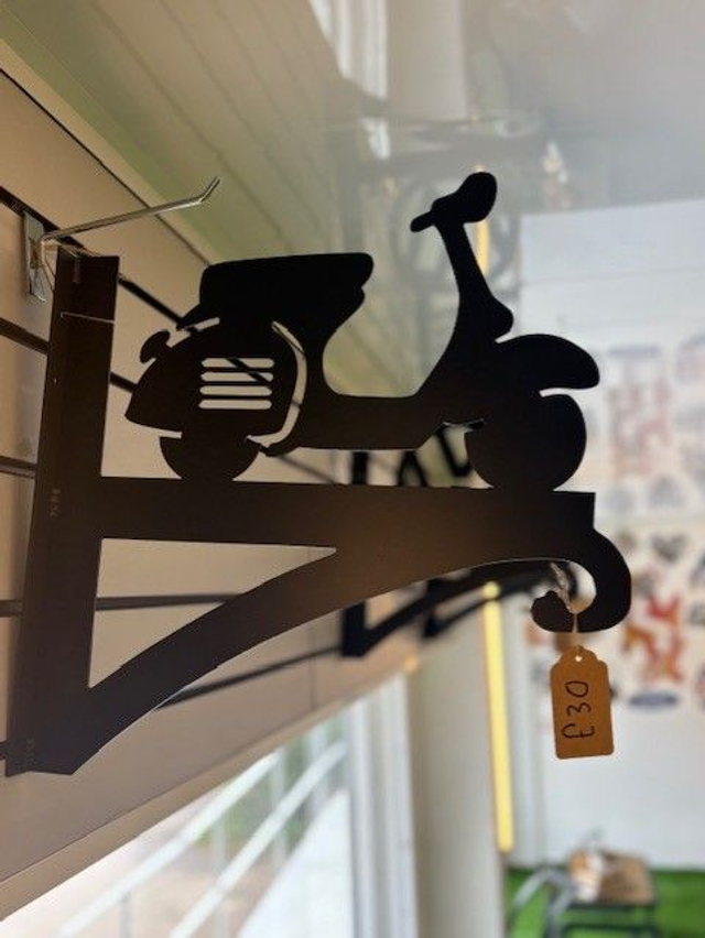 BIKE HANGING BASKET BRACKETS 