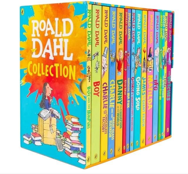 Roald Dahl Collection 16 Fantastic Stories:
English edition