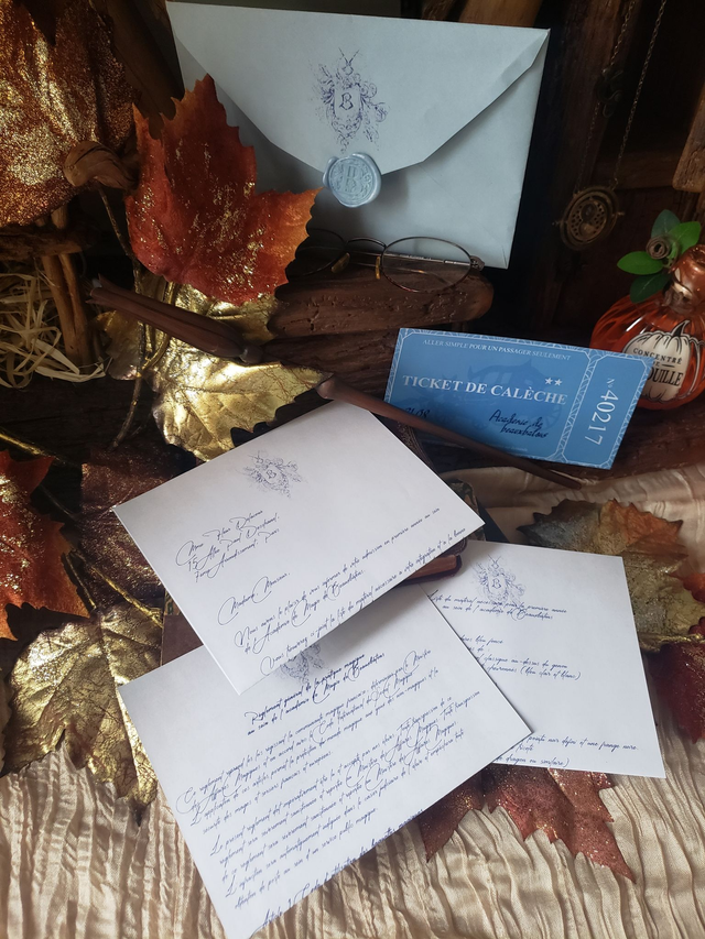 Lettre d'admission Beauxbatons