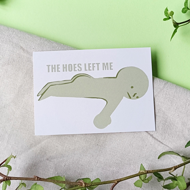 face down - A7 mini print