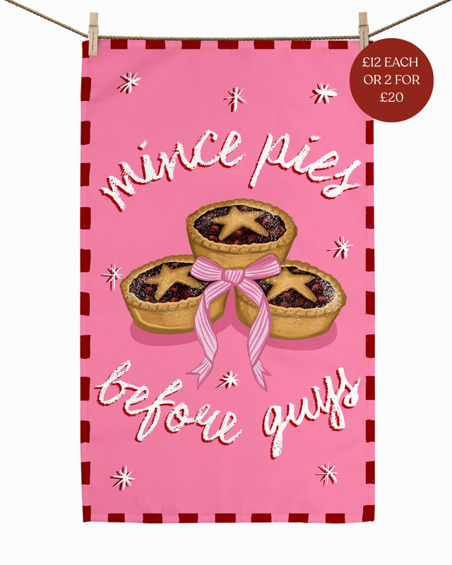 I Deserve A Little Treat Tea Towel