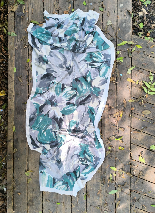 Kopftuch mit Muster Sandstein