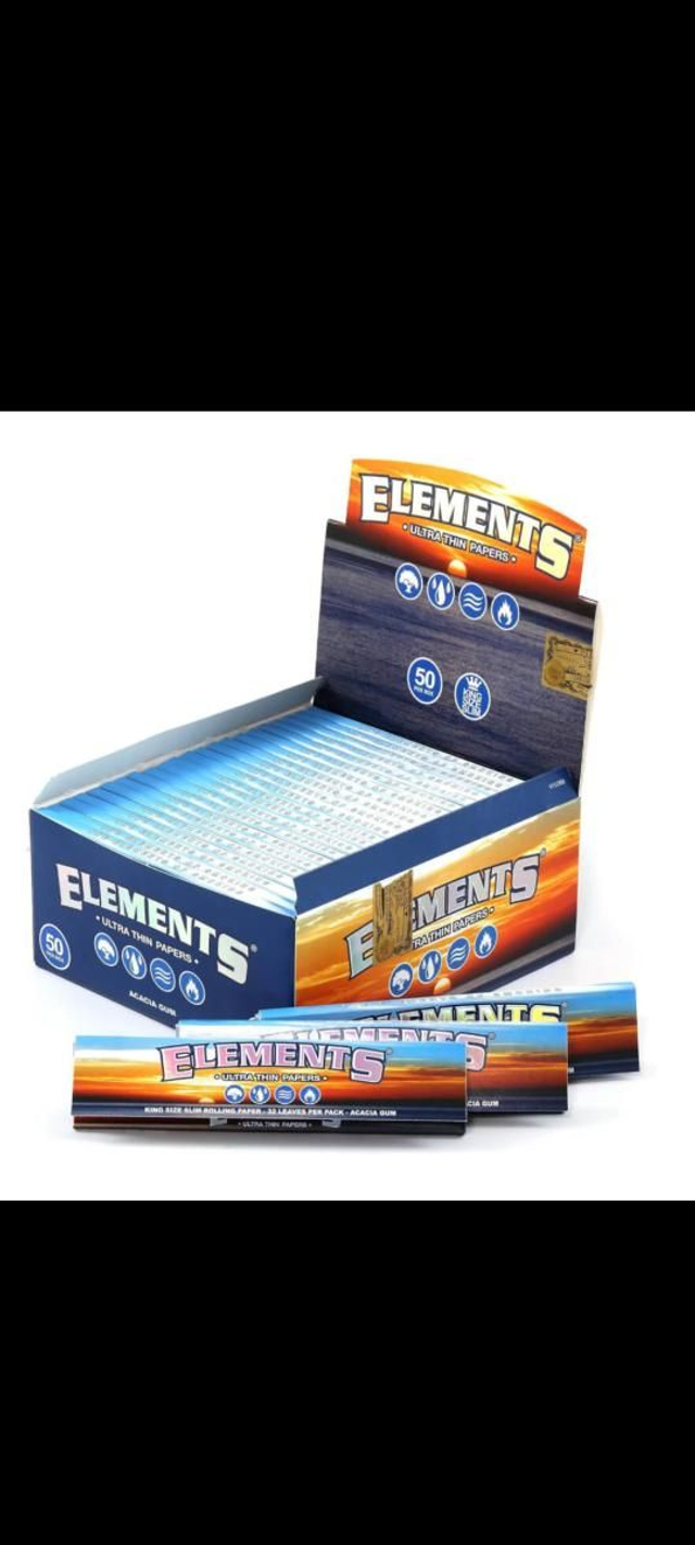 Elements Kingsize Slim Rolling Papers

