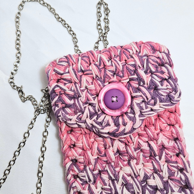 Pochette téléphone Isie dégradé rose