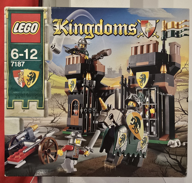 LEGO 7187 Castle Flucht aus dem Drachengefängnis