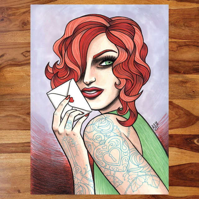 Jolene Tattoo Art Limited Edition Giclée