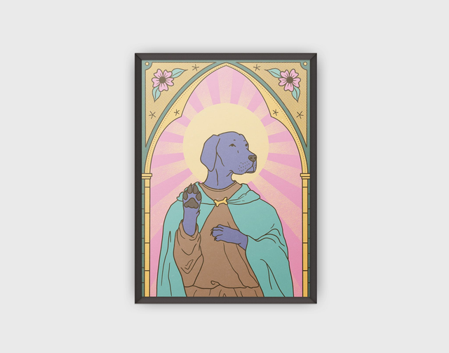 Plakat Saint Doggo