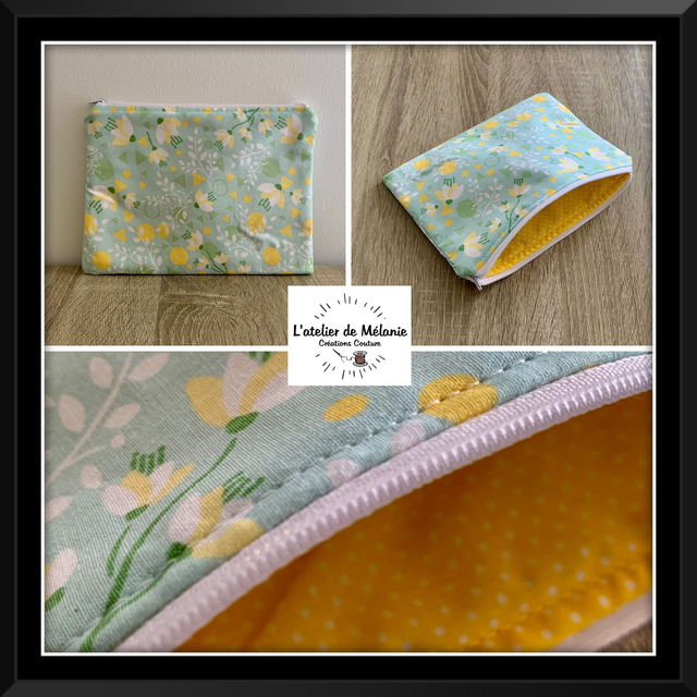 Pochette zippée