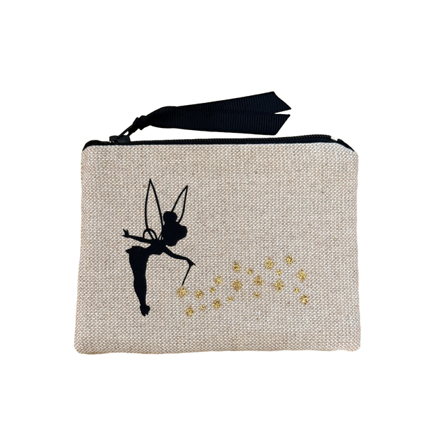 Porte Monnaie Beige inspiration Fée Clochette