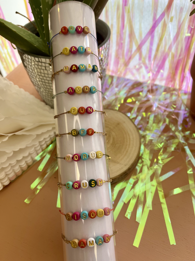 Bracelet à message 