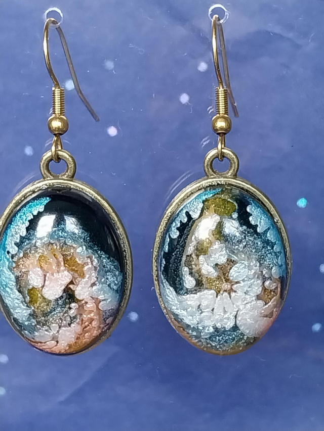 Boucles d’oreilles « Nuage endormi »