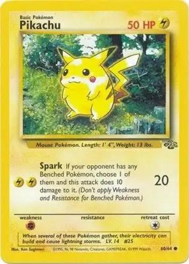 Pikachu - 60/64 (Jungle Unlimited)