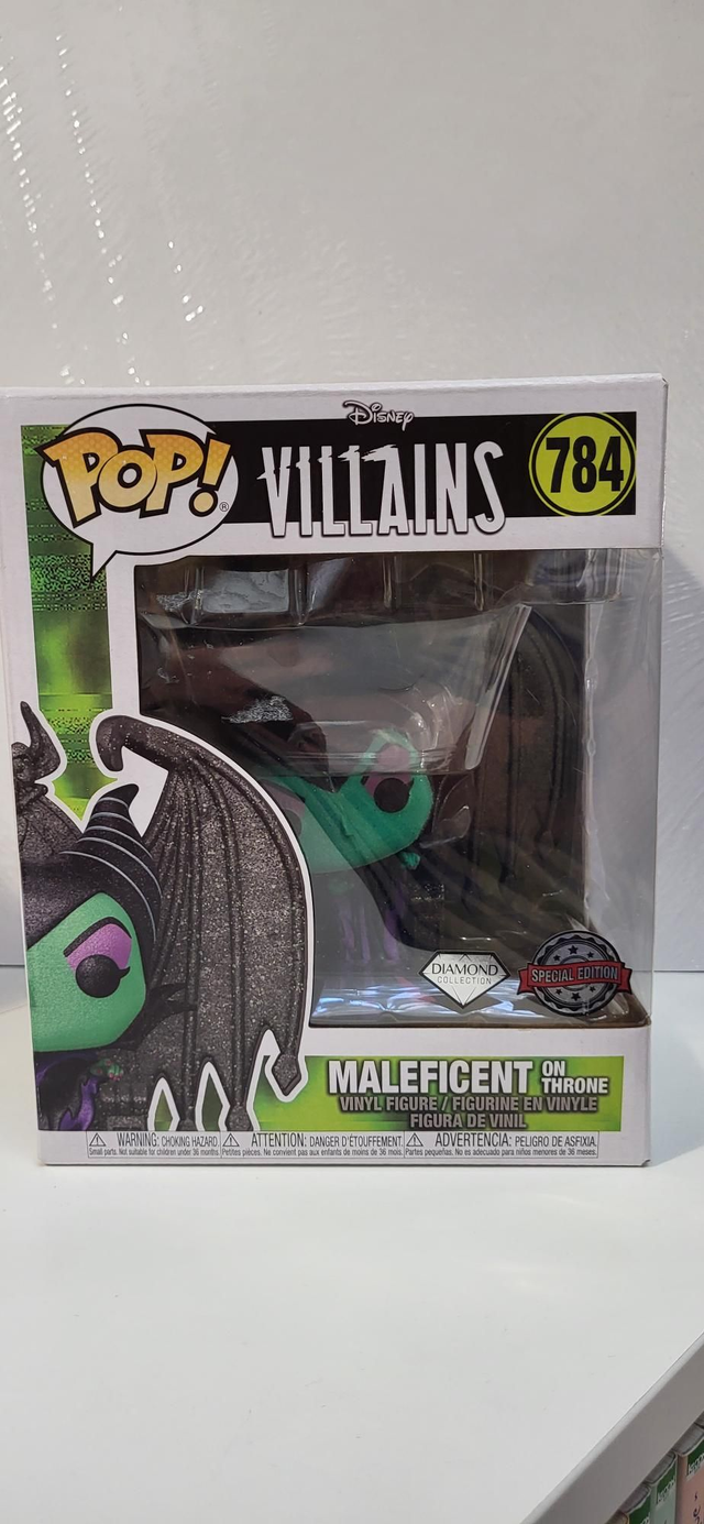 Funko pop Disney Maléfique deluxe Diamond 