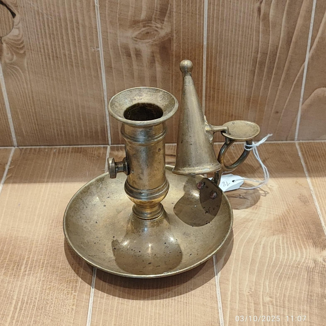 Bougeoir en laiton #4