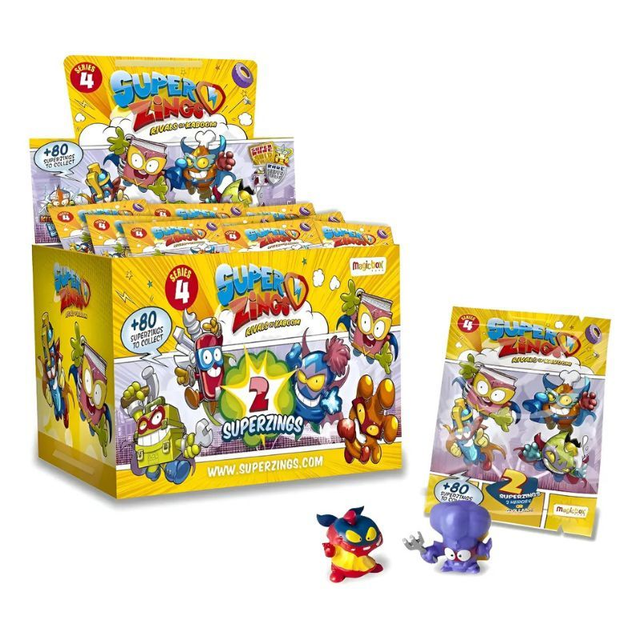 Sobre Twopack (2 Figuras) Superzings Serie 4