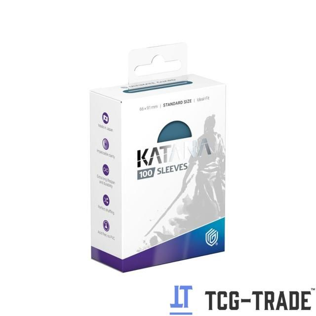 Ultimate Guard 100 Katana Sleeves Standard Size Mountain Haze