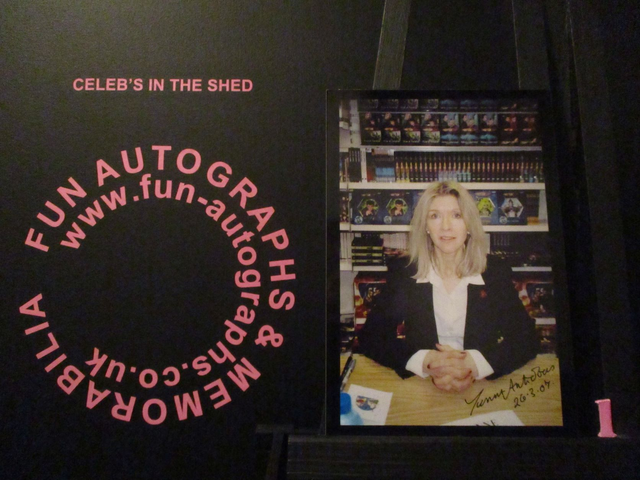 Yvonne Antrobus Authentic Autographed 6x4 Our Facing Black Border Photograph (1)