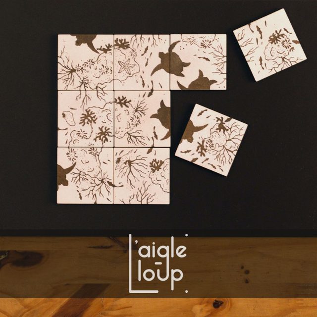 Casse-tête 3x3 | Tortues et coraux