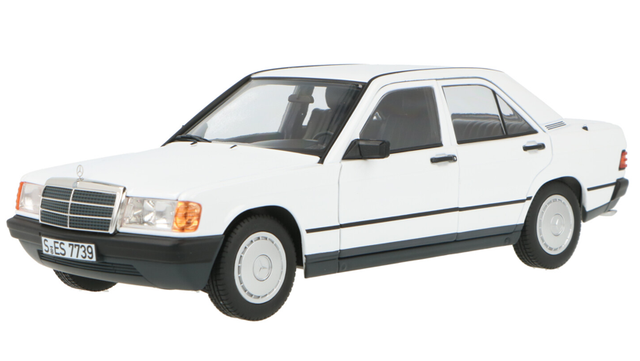 Mercedes Benz 190 E 1982 weiss Norev 1:18 