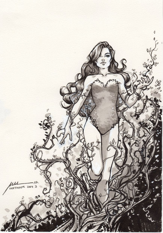 Inktober 2017 Day 3 - ORIGINAL, A5 (5.8x8.3)