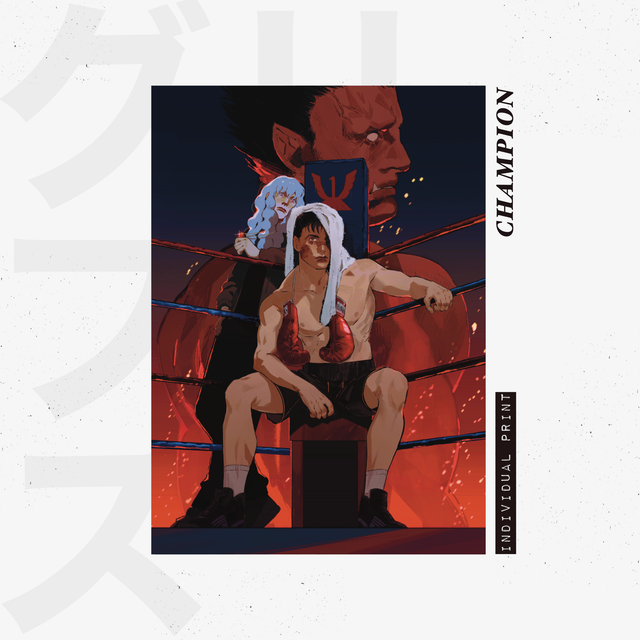 [BRSRK] CHAMPION PRINT (DOUBLE-SIDED)