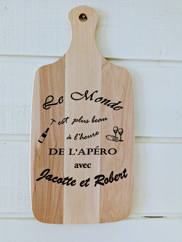 Planche apéritive à personnaliser 