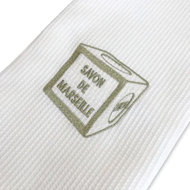 Torchon savon de Marseille 