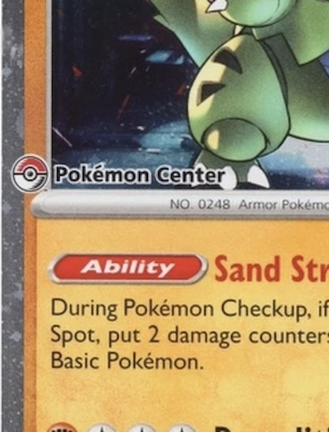 Ace (Gem Mint 10) Team Rocket's Tyranitar Cosmos Holo - Pokemon Center Exclusive