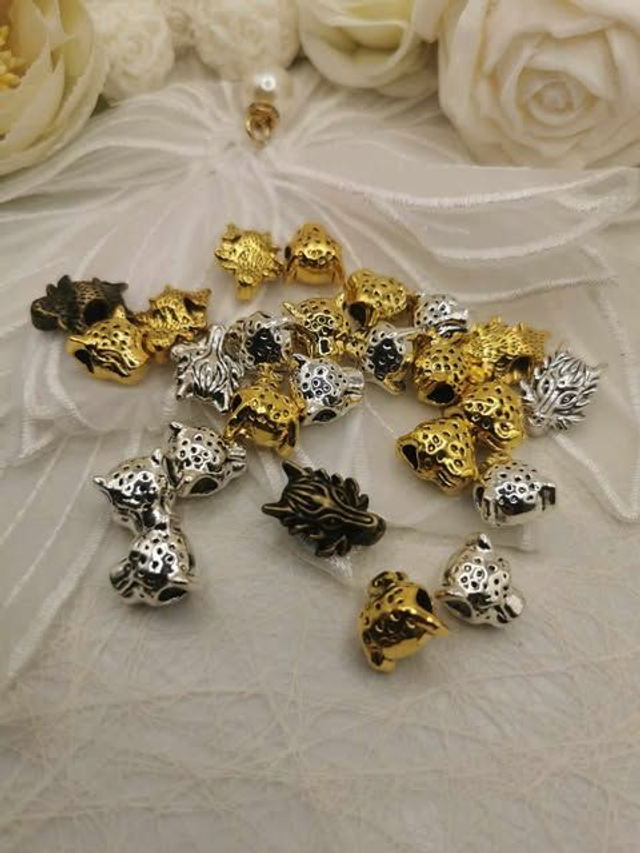 Charmes et Perles acier inoxydable Style Pandora